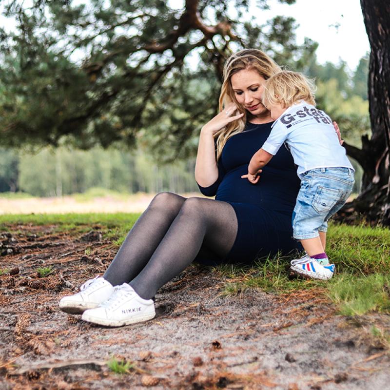 Scheiden met een pasgeboren baby